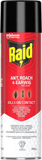 Aérosol Insecticide Intérieur 350g Contre Fourmis Cafards Perce-Oreilles Contact