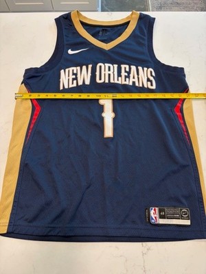 New Orleans Pelicans Zion Williamson Nike Icon Men's Size L Basketball Jersey