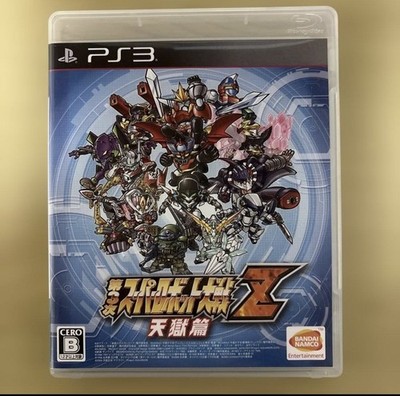 ps3 Super Robot Wars Taisen Z 3rd Tengoku-Hen Bandai namco Japan import