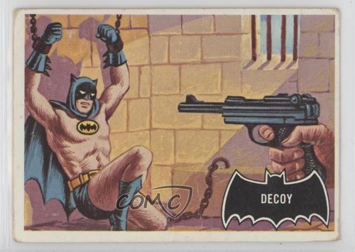 1966 Topps Batman Black Bat #49 Decoy — Raw