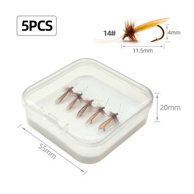 Insektenimitat Köder Süßwasserköder mittlere Fischarten realistisches Design