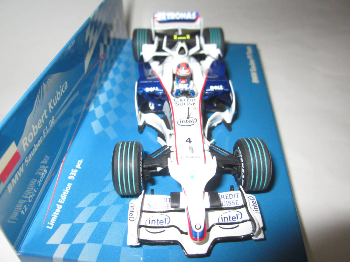✨美品✨1/43 PMA BMWザウバーF1.08 R.クビサ 1/43 PMA BMWザウバーF1.08 R.クビサ - メルカリ