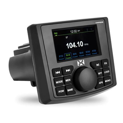 NVX VMPS35 Marine Multimedia Receiver Bluetooth Stereo 3  TFT IP66