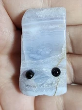 Blue Lace Agate Mini Groot Rock Critter