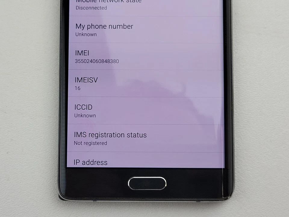 Samsung Galaxy Note Edge (SM-G915T) 32 GB - Negro (T-Mobile) - IMEI limpio - H4540 Foto 4 de 4