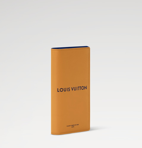 Louis Vuitton Portefeuille Brazza M2A555 Saffron Orange Wallet Japan Limited New