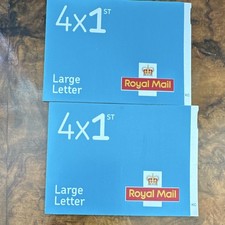 Royal Mail 8 x 1st Class Large Letter Stamps