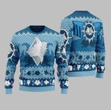 2025 Christmas Warhammer Space Wolves Iconic Ugly Sweater All Size S-5XL