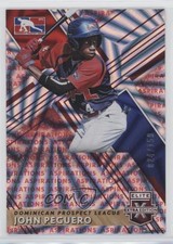 2019 Panini Elite Extra Edition Aspirations Red 24/150 John Peguero #191 s3g