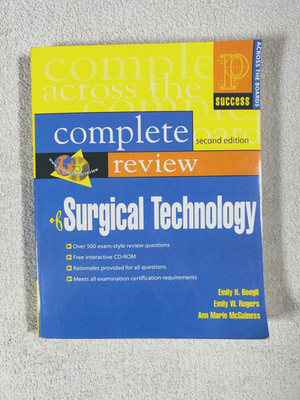 Prentice Hall's Complete Review of Surgical Technology second edition w/ CD-ROM