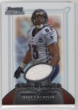 2006 Bowman Sterling Relics Alge Crumpler #BS-AC 3mx