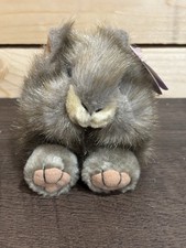 Puffkins Nutty The Squirrel Plush Stuffed Swibco Retired VTG  FREE SHIPPING 