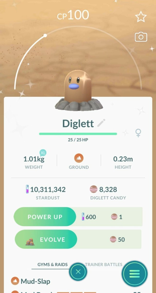 shiny diglett pokemon card Diglett - 50/144 Non-Holo