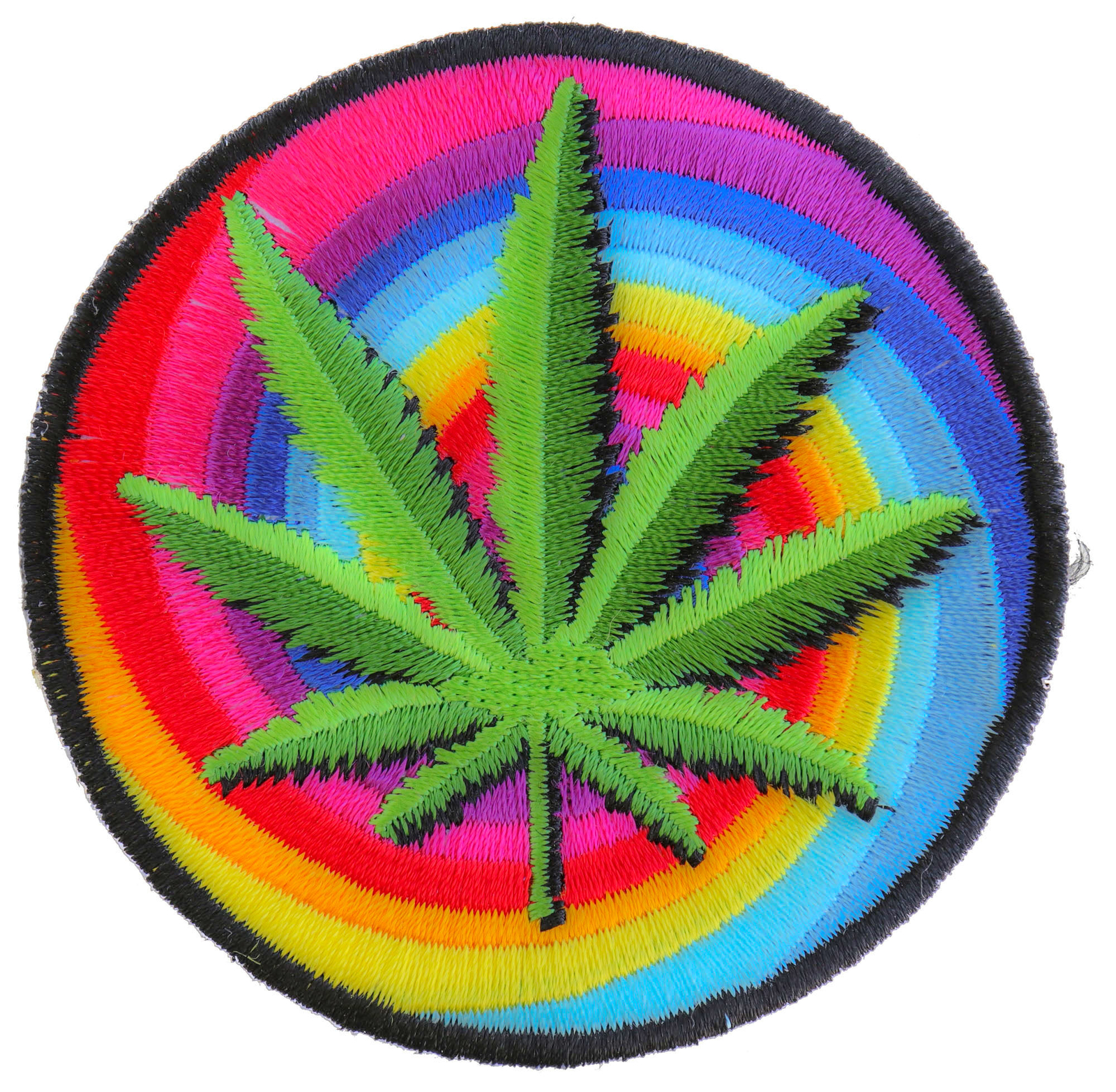 Sweet Leaf Marijuana Novelty Iron on Patch - 3x3 inch - P4911
