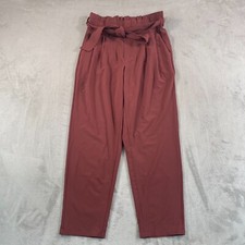 Athleta Skyline Pants II Women 10 Adirondack Brown Travel Athleisure Active NWOT