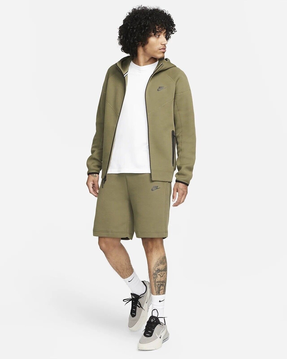 Nike Sportswear Tech Fleece Windrunner Full-Zip Hoodie Olive