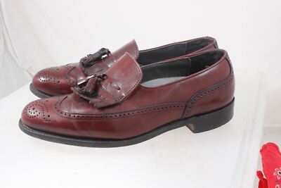 Dexter Classic Tasseled Kiltie Oxblood Leather Loafers  display picture 3