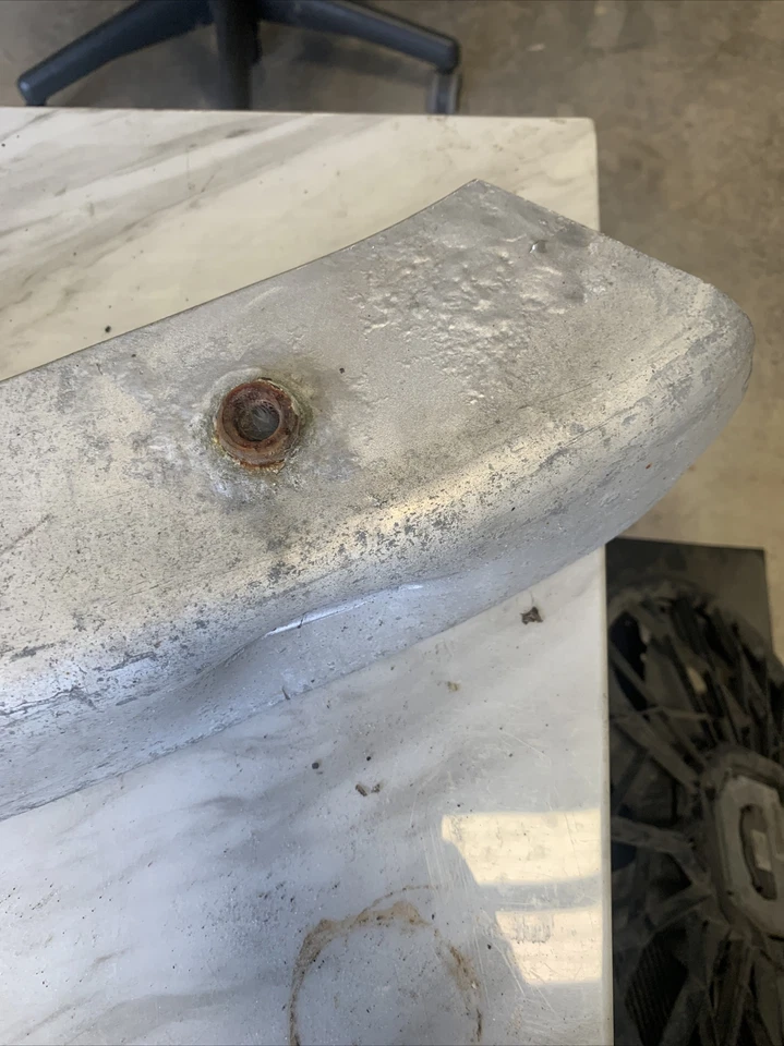 Barra de impacto de refuerzo de parachoques trasero 98-03 Jaguar XJ8 OEM HNF6580AA Foto 4 de 4