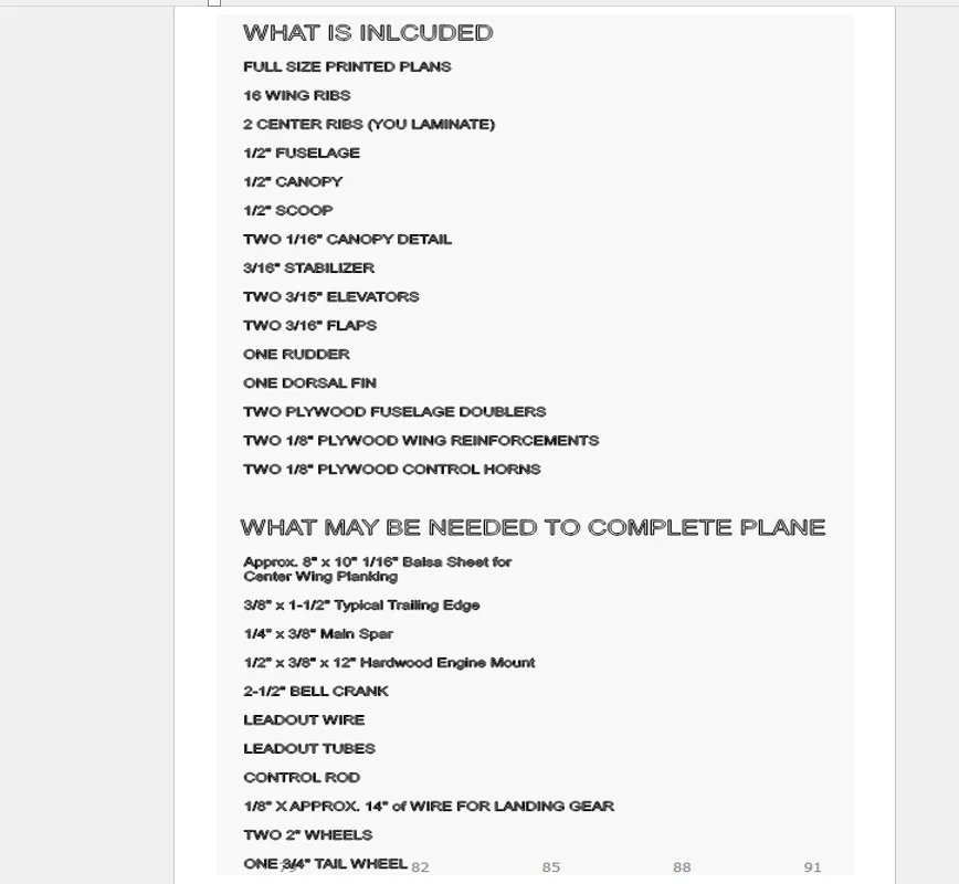 Model of the Sterling Yak-9 Profile Control Line .19 to .35 Short Kit - NEW - Image 4 of 4
