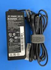 Genuine Lenovo ThinkPad Laptop AC Charger Power Adapter 90W 20V 4.5A ROUND TIP