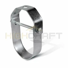 Highcraft 2.5-18 in. Clevis Hanger for Vertical Pipe Standard Galvanized Steel
