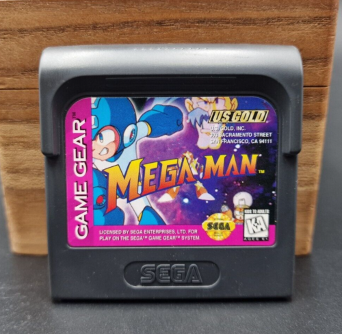 Mega Man Megaman - SEGA Game Gear - NTSC-U/C US USA - Cartridge Alone - TBE - Picture 1 of 2