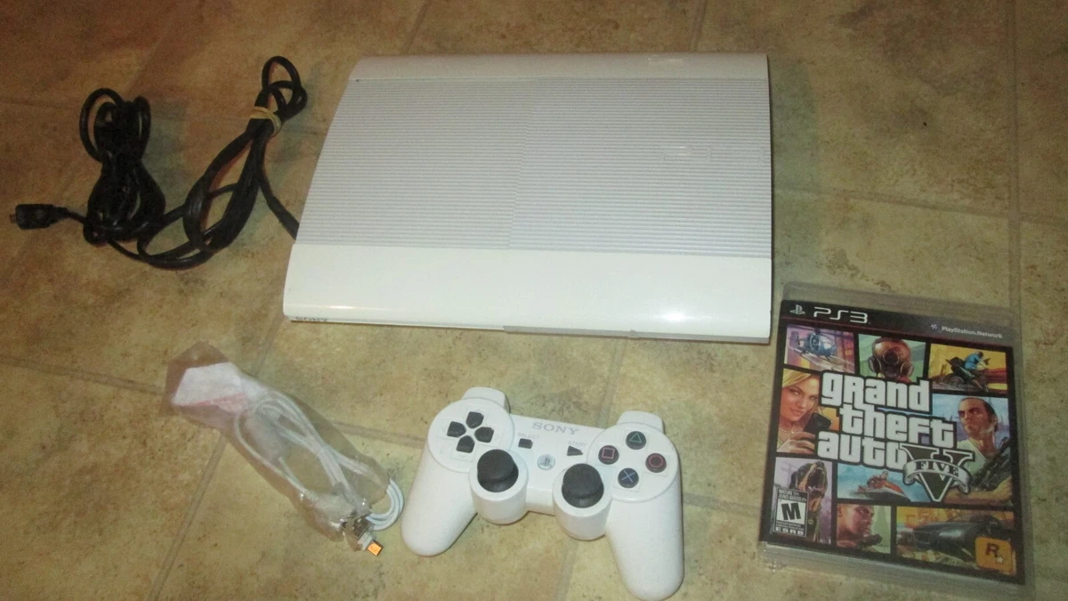 Playstation 3 super slim gta 5 console sale