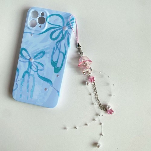 Charm Jellyfish Phone Keychain Phone Case Straps Phone Accessories - Photo 14 sur 17