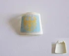 PLAYMOBIL (L82c01) MIDDLE AGES - Yellow Eagle Breastplate Knight 3379 Vintage Damaged