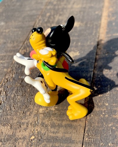Hallmark Keepsake Disney Mickey Mouse & Pluto Plastic Christmas Ornaments. 2014 - Picture 8 of 16