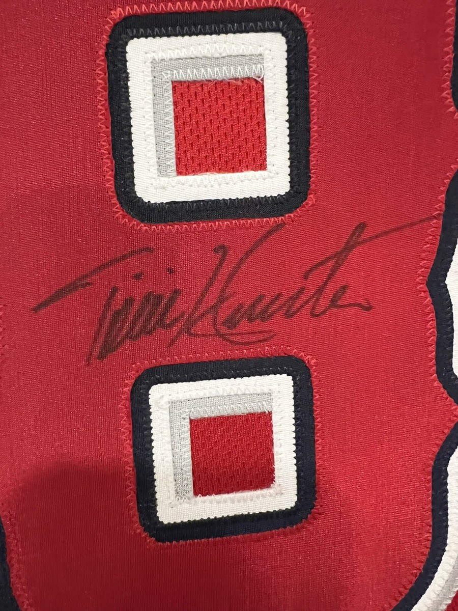 NWT Signed Authentic Majestic Torii Hunter Anaheim Angels