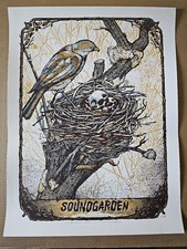 2013 Soundgarden Los Angeles Feb 15 The Wiltern Theater Poster Chris Cornell AP
