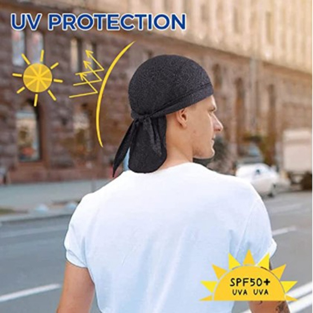3PACK Cooling Sport Sweat Skull Cap Cycling Helmet Liner Head Wrap Do