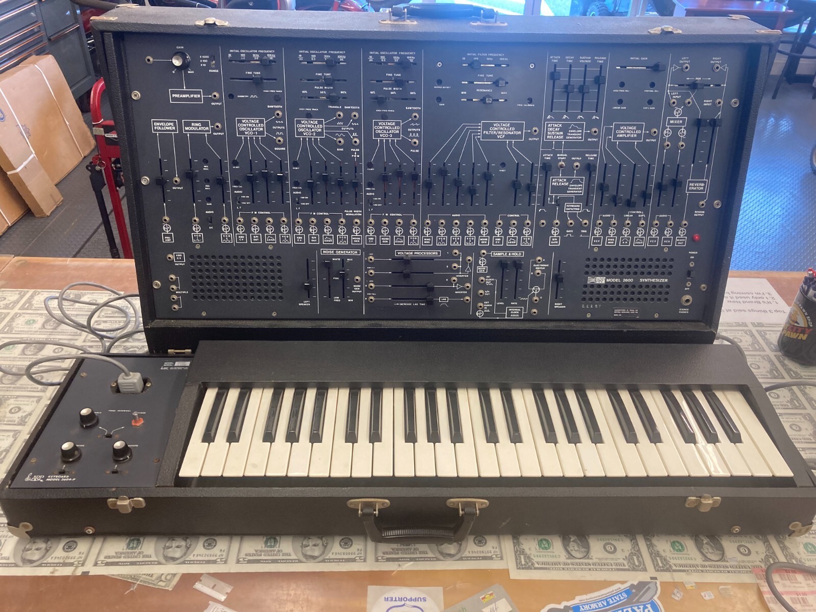 ARP 3604 vintage synthesizer equipment - eBay listing photo 3