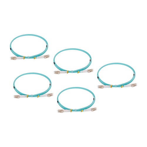 1 M 3.2Ft Fiber Patch Cable Multimode LC-LC OM3 Fiber Optic Jumper ...