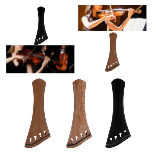 Violin Tailpiece Sturdy Musical Instrument Part Violin Accessory Wooden - Picture 2 of 22