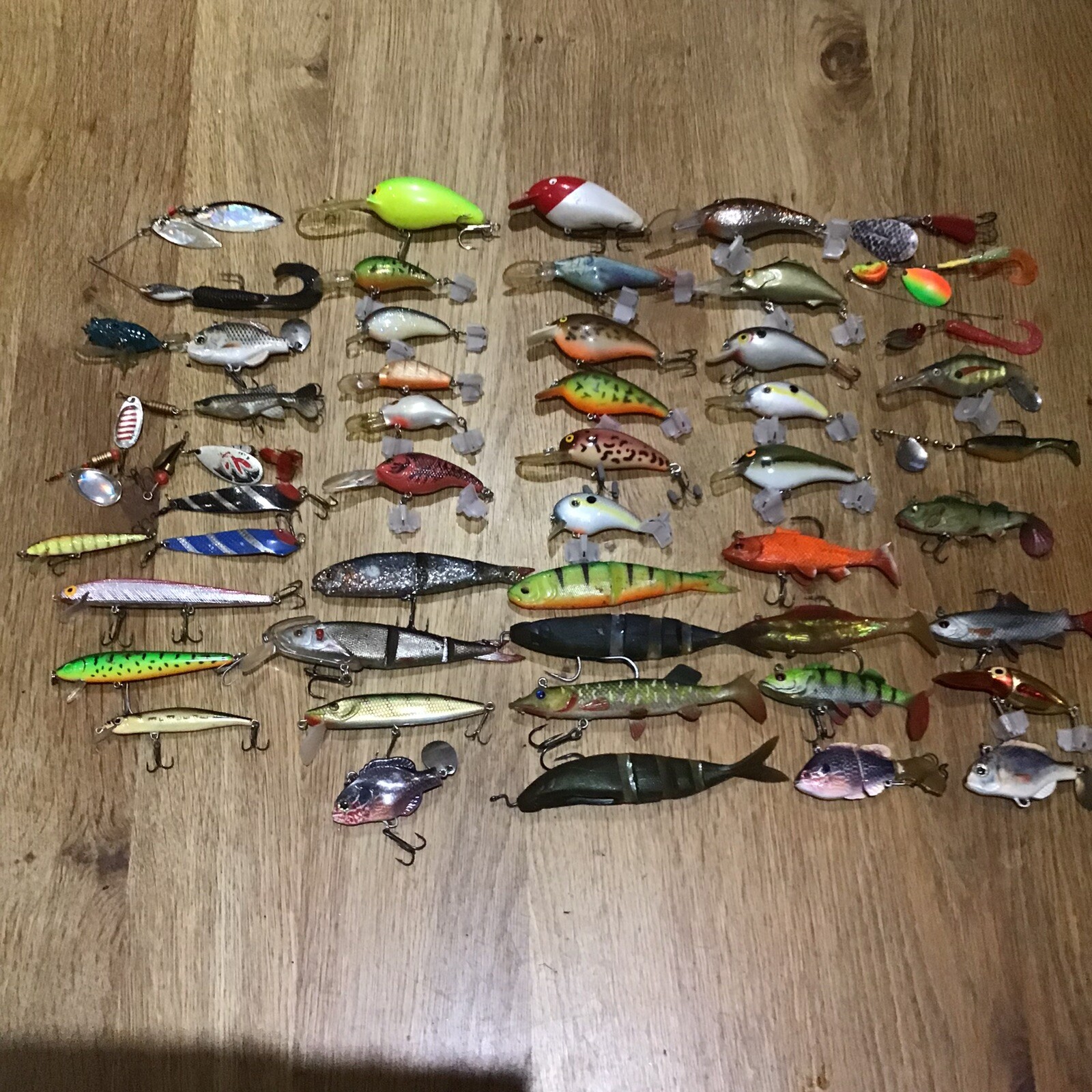 Job Lot Fishing Lures 50+ eBay