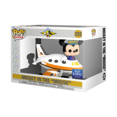 ⭐NEW⭐ Funko Pop! Rides: Mickey Mouse One: Walt’s Plane Amazon (Exclusive)  #292 889698663755|