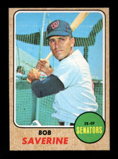 1968 TOPPS  OPC O PEE CHEE BASEBALL #149 Bob Saverine EX-NM+ WASHINGTON Senators