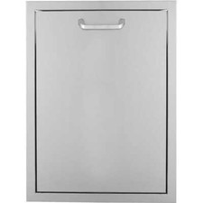 BBQ Direct Universal 20-Inch Roll-Out Double Trash/Recycling Bin