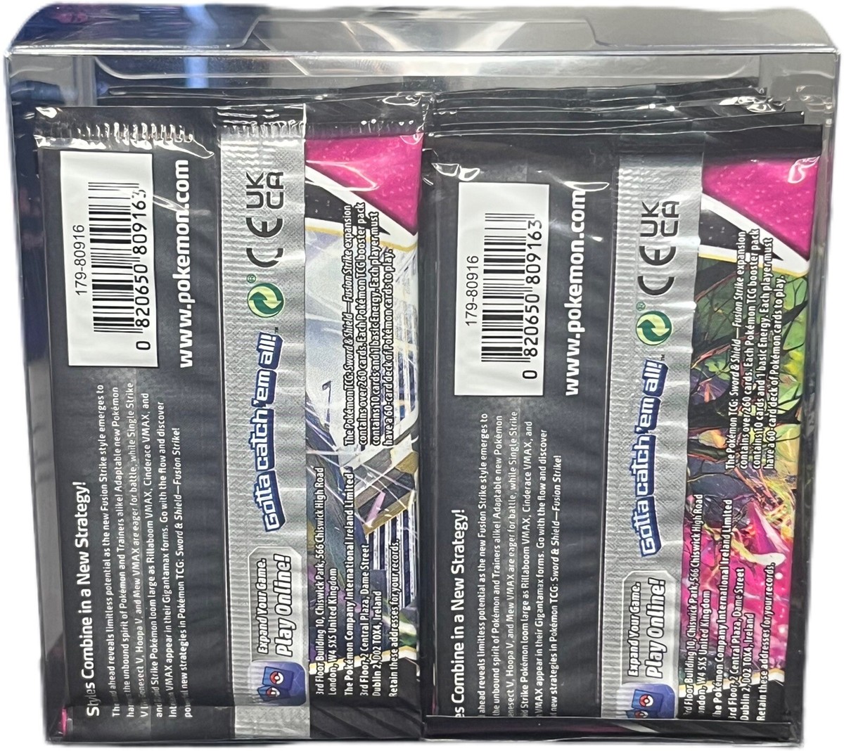 ポケモンカードゲーム　FUSION STRIKE booster box 未開封