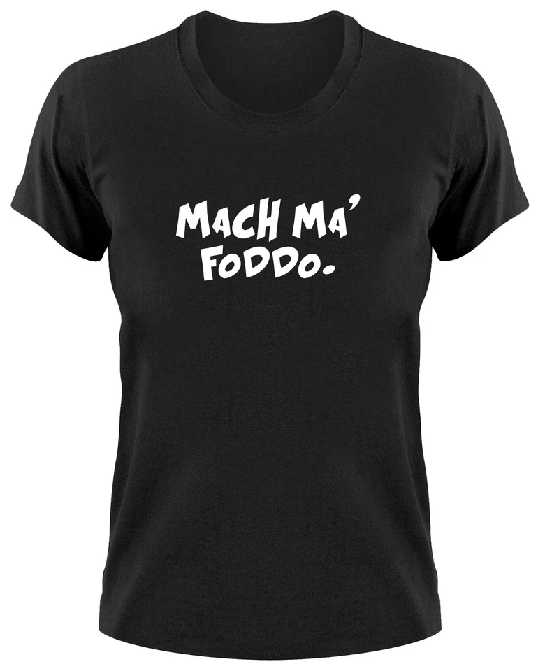 Mach mal Foddo Funshirt Damen T-Shirt Fotograf Sprüche Spruch Foto Photograf - Bild 1 von 1