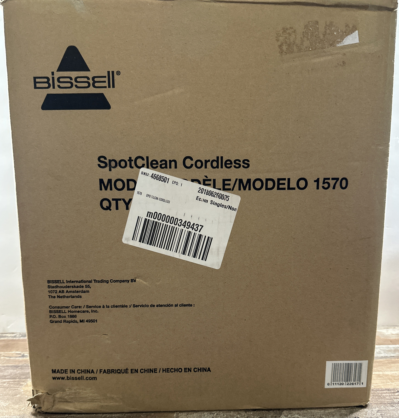 BISSELL Spotclean Cordless Carpet Cleaner eBay