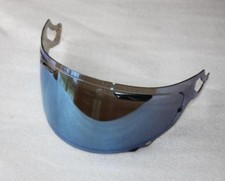 Visiera Visor Casco Per Arai Quantum-X Signet-X VAS-V Max Vision Cromato Blu