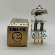 ECC803S 12AX7 TUNG-SOL GOLD PIN NEW & BOXED VALVE TUBE