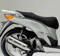 MiM distribution Coprisella Schwarz Kunstleder FüR Honda SH 125 150 2001-2004