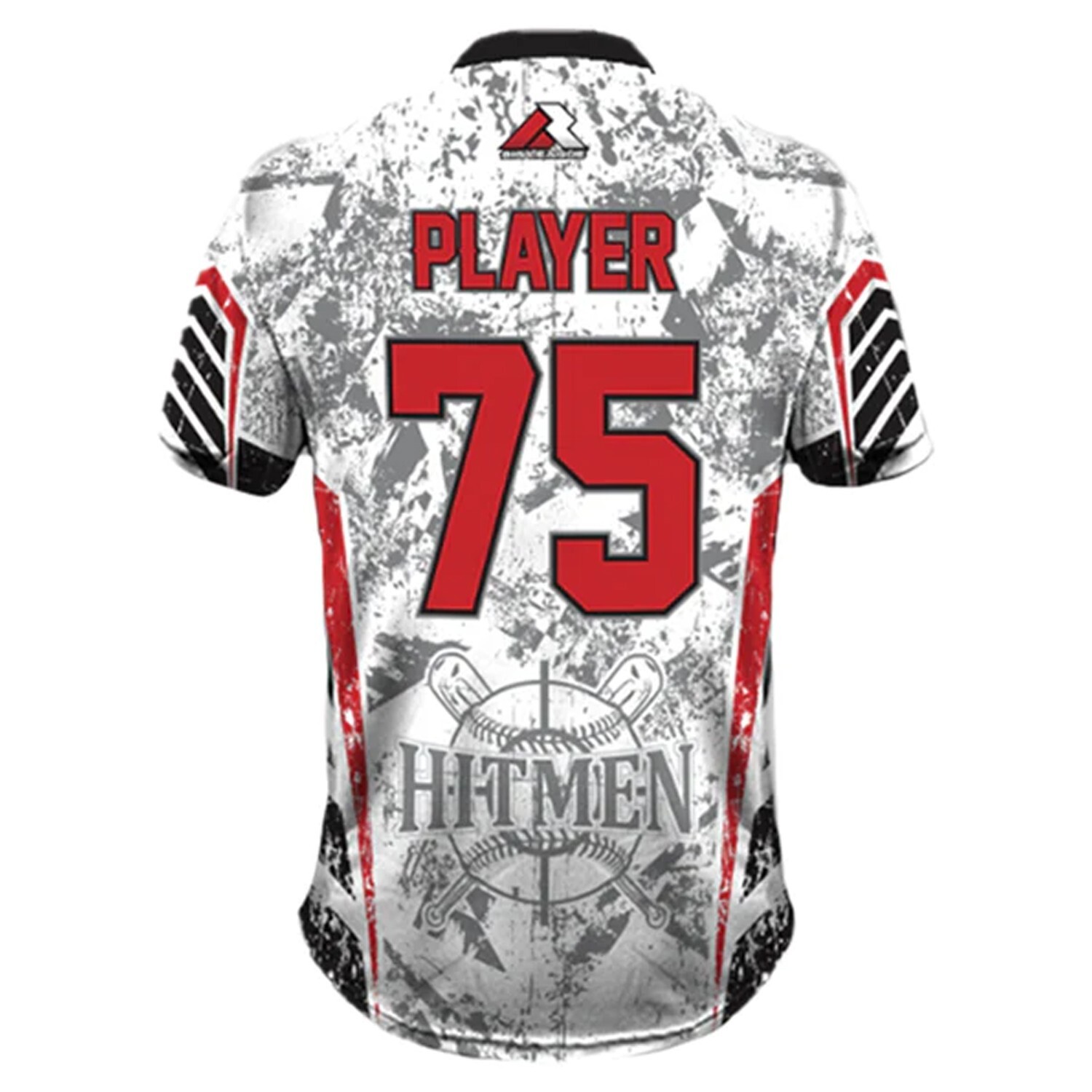 CUSTOM Sports Jersey Personalized Name Number Team Hitmen White