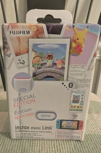 FUJIFILM Instax Mini Link for Nintendo Switch Smartphone Printer Special Edition