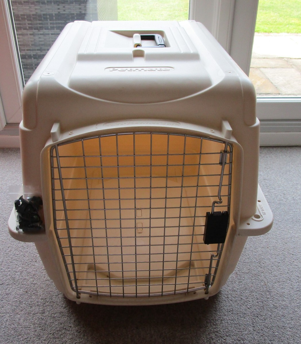 PET MATE SKY VARI KENNEL ULTRA CRATE AIRLINE APROVED WITH HANDLE eBay