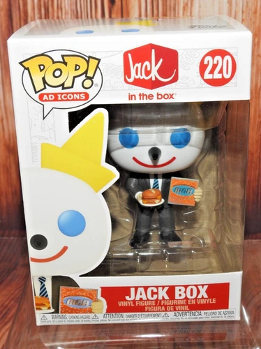 Funko Pop! Vinyl: Jack in the Box - Jack Box #220 (9.5/10) with Protector